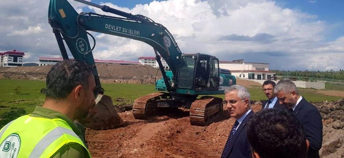 DSİ bölge müdürü Kotan, Ardahan'da çalışmaları yerinde inceledi
