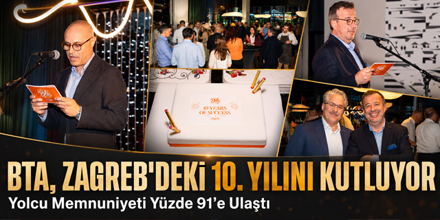 BTA, Zagreb Havalimanı’ndaki 10. Yılını Kutluyor