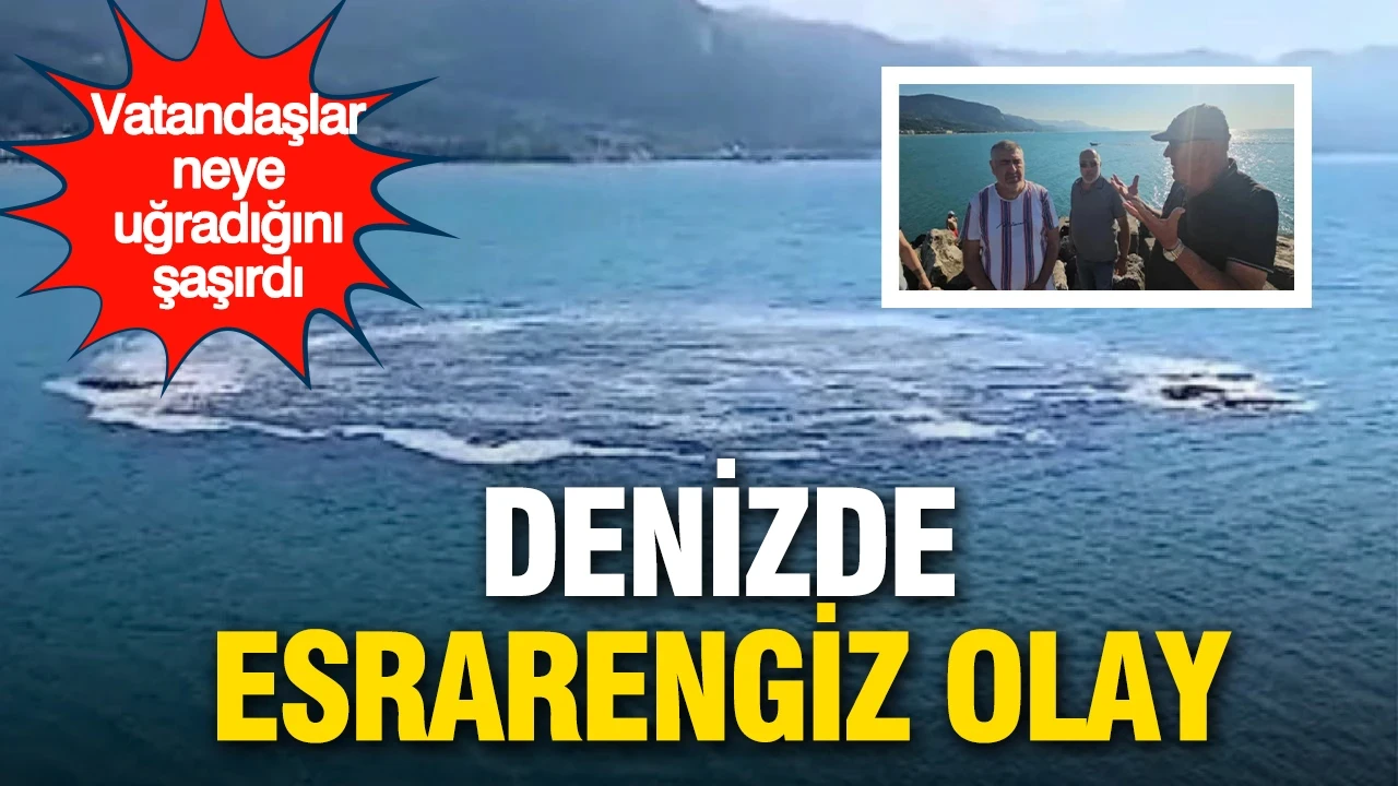 Deniz kabardı, kötü koku yayıldı: Vatandaşlar neye uğradığını şaşırdı
