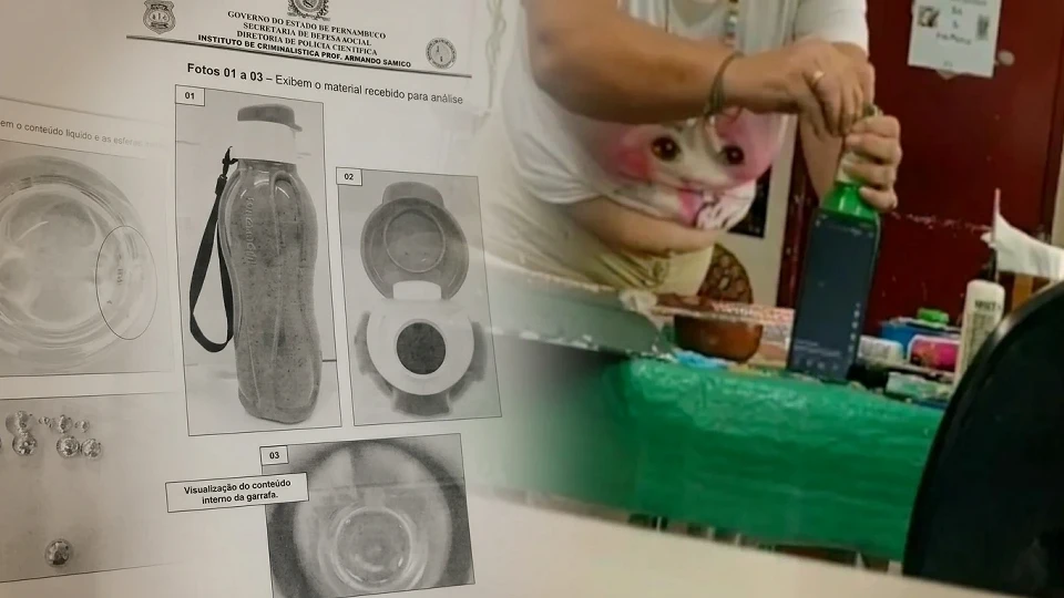 Okulda akılalmaz iddia! Öğretmenin su şişesine cıva döken öğrenci kameraya yakalandı