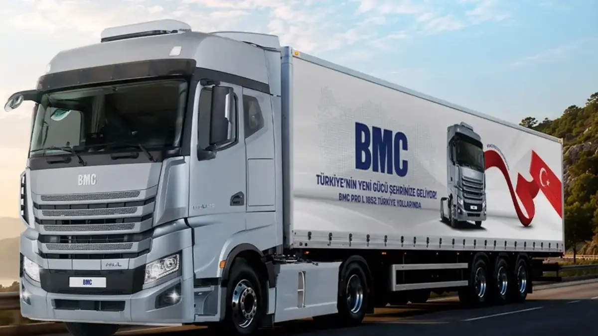 BMC PRO L 1852 Türkiye yollarında