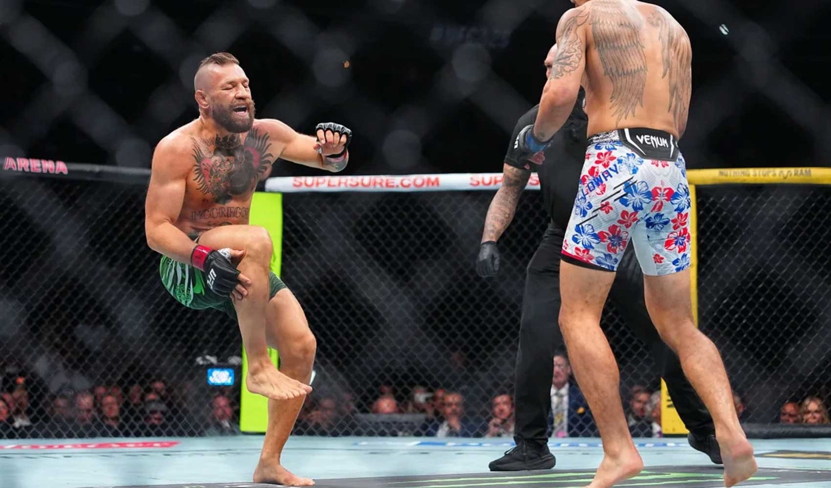 5 yıldır beklenen maç 69 saniye sürdü: McGregor yine sakatlandı