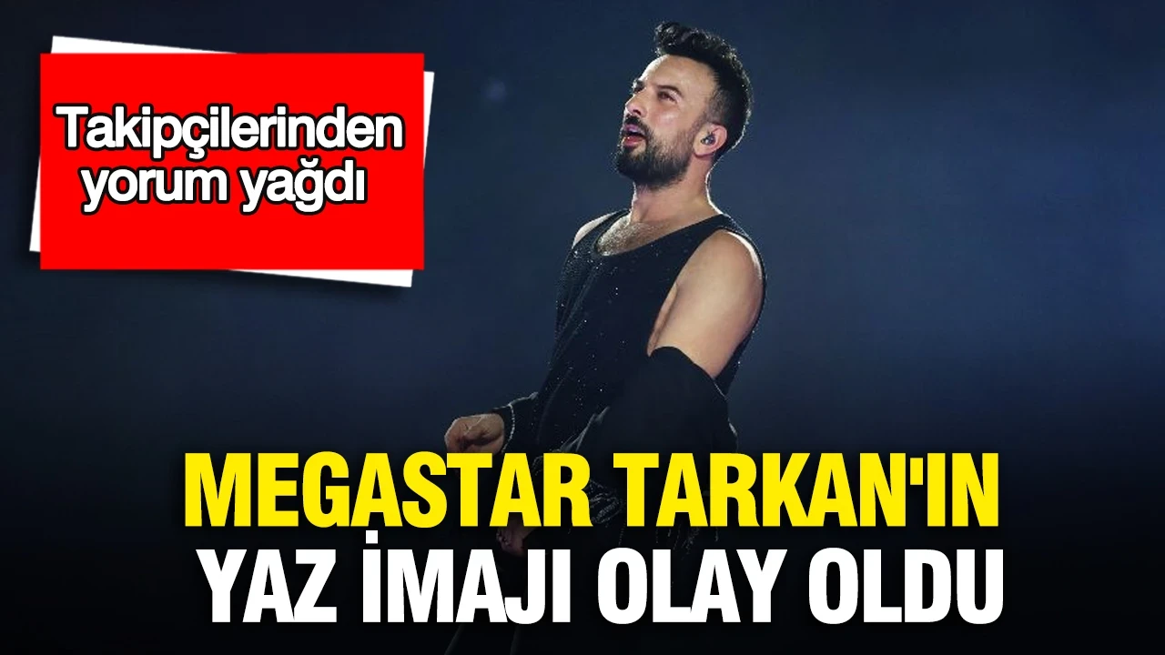 Tarkan'ın yaz imajı olay oldu: Takipçilerinden yorum yağdı