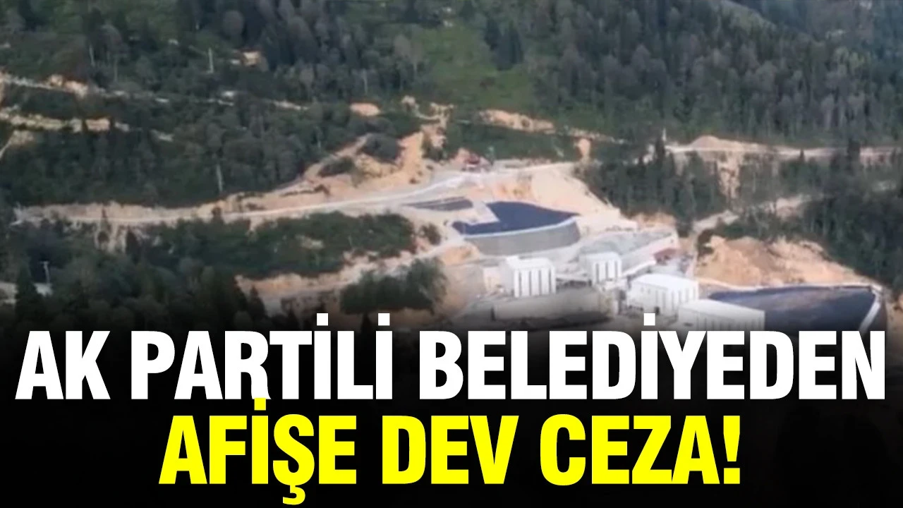 Maden mitingi afişine 115 bin TL ceza: Yurttaştan AK Partili belediyeye sert tepki