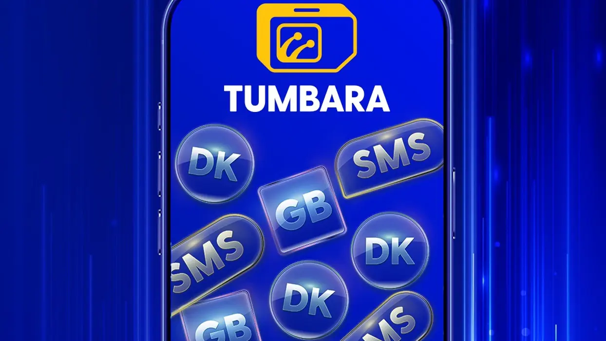 Tumbara 1 yılda 25 milyon GB hediye etti