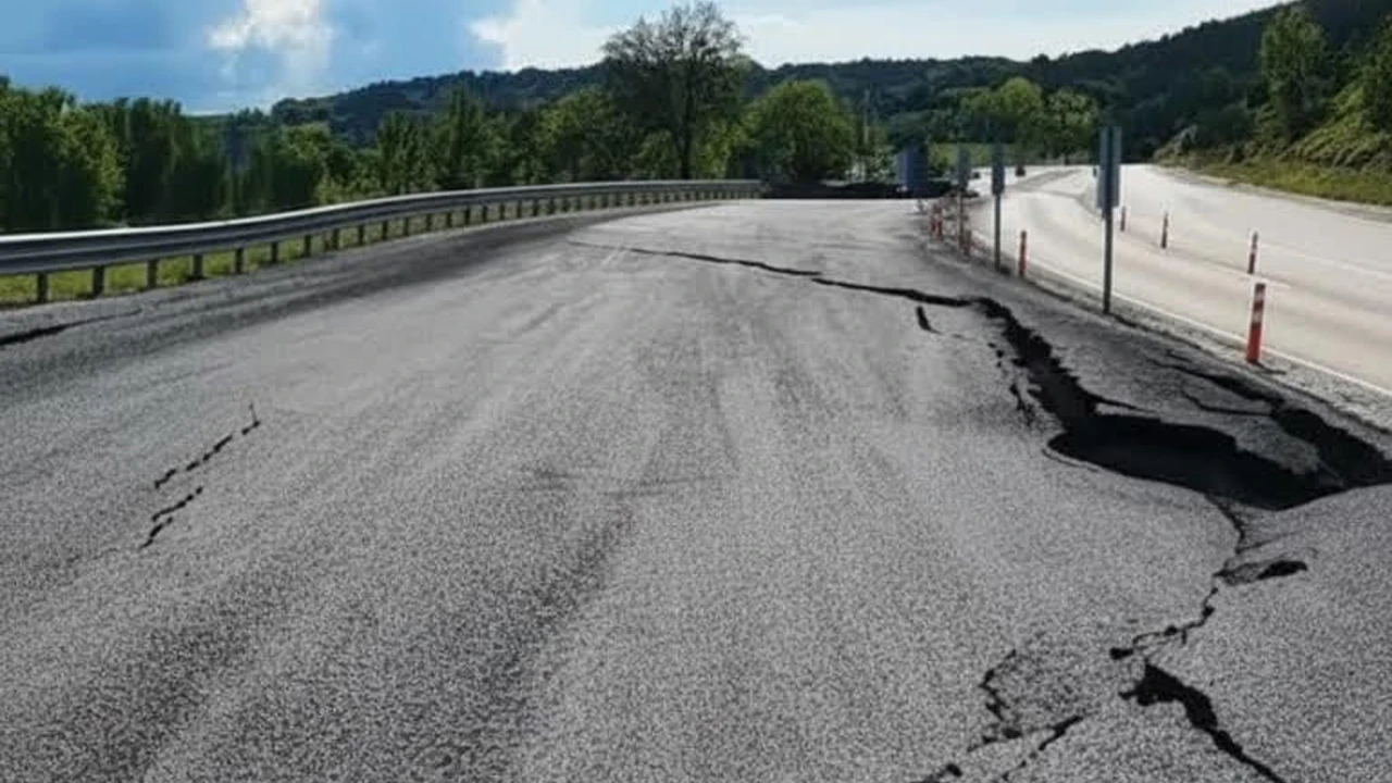 Tokat-Sivas karayolunda kronik çökme: Sürücüler yama değil, kalıcı çözüm istiyor