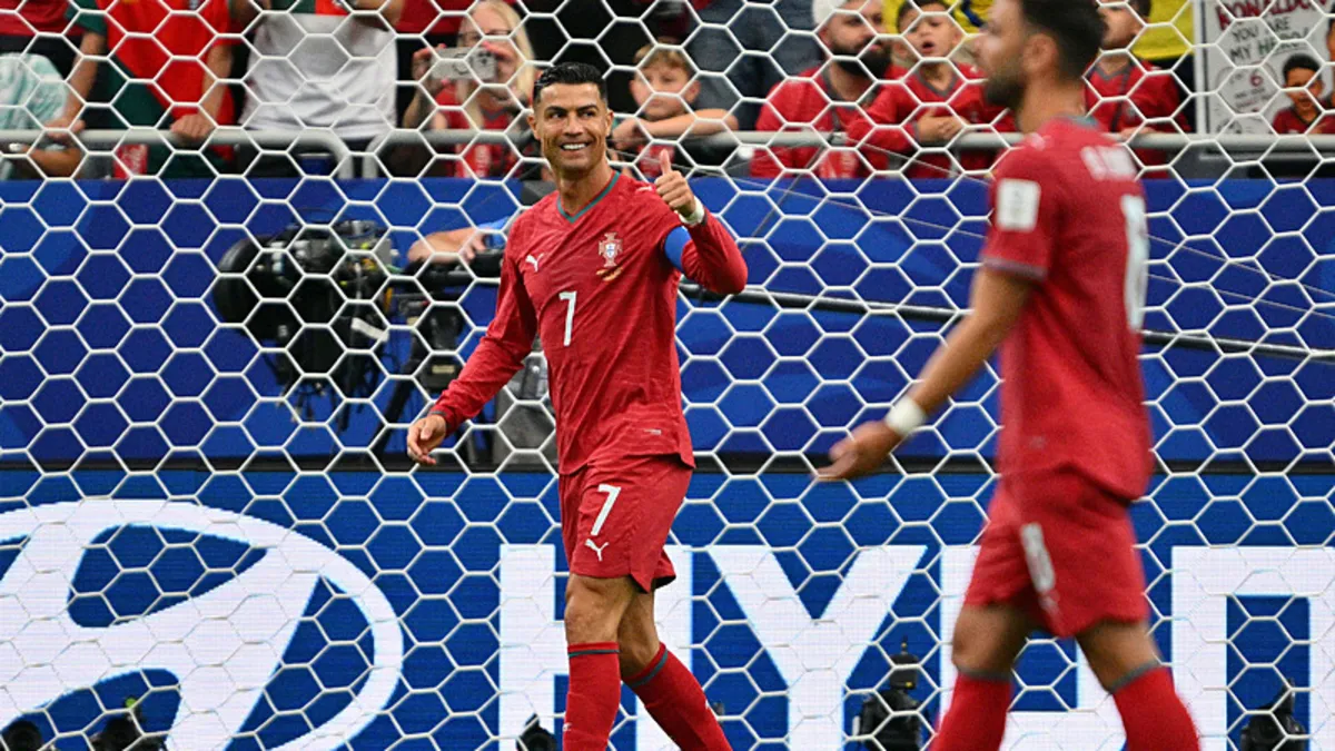 Cristiano Ronaldo, Dünya Kupası tarihine geçti!