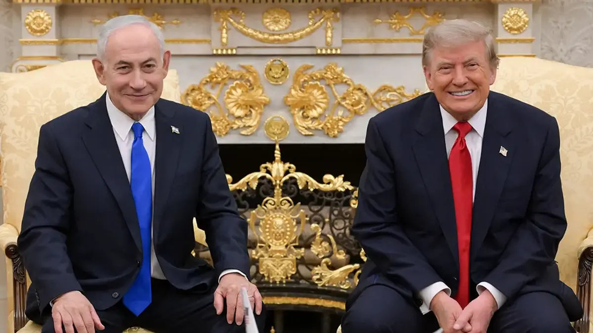 Trump ile Netanyahu'nun kritik görüşmesi sona erdi! Beyaz Saray'dan ilk açıklama