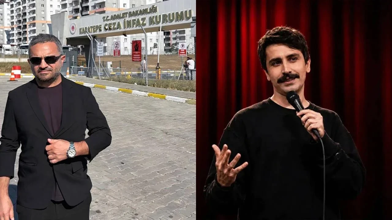 Ali Congun, tutuklu komedyen Deniz Göktaş'ı cezaevinde ziyaret etti
