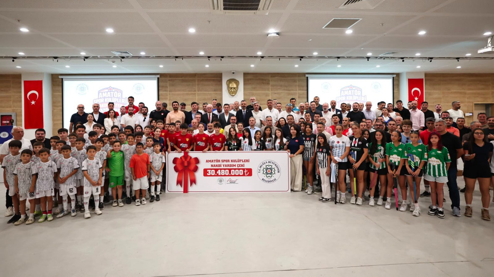 Muğla Büyükşehir'den amatör spor kulüplerine destek