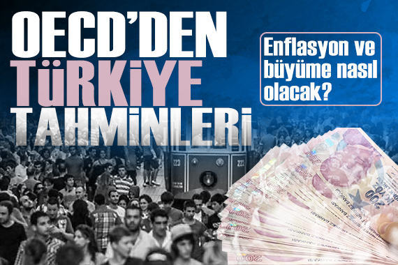 OECD ekonomik görünüm raporunu yayınladı: Türkiye tahminleri de yer aldı