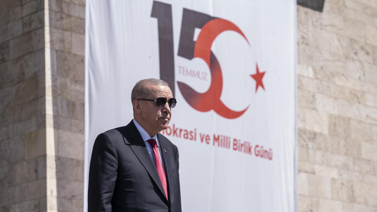 Cumhurbaşkanı Erdoğan TBMM'de 15 Temmuz Anma Töreni'ne katılıyor