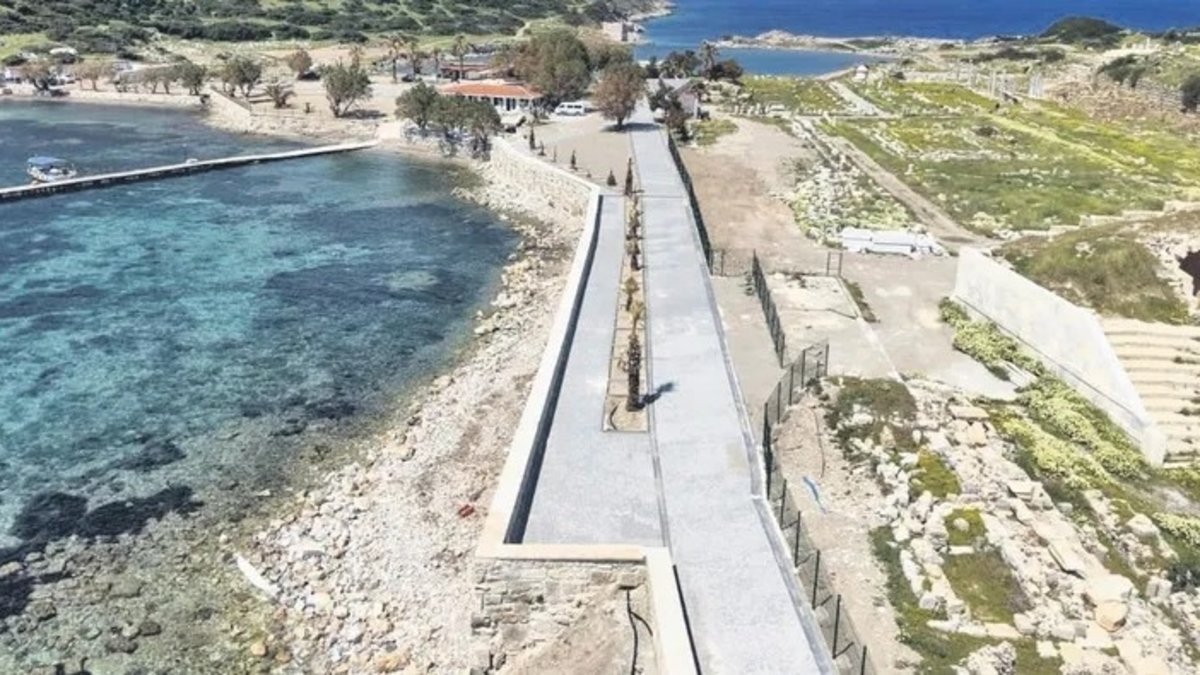 Knidos Ören Yeri yeni yüzüyle ziyarete hazır