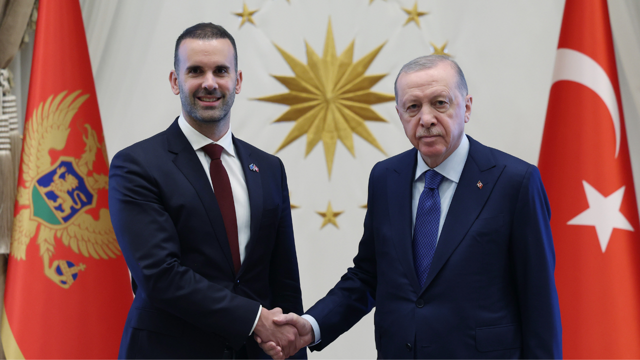 Cumhurbaşkanı Erdoğan, Karadağ Başbakanı Spajic'i kabul etti