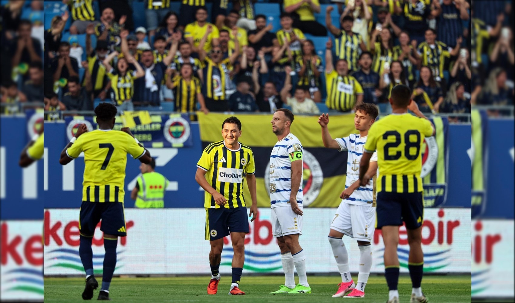 Fenerbahçe'den hazırlık maçında 4 gollü galibiyet