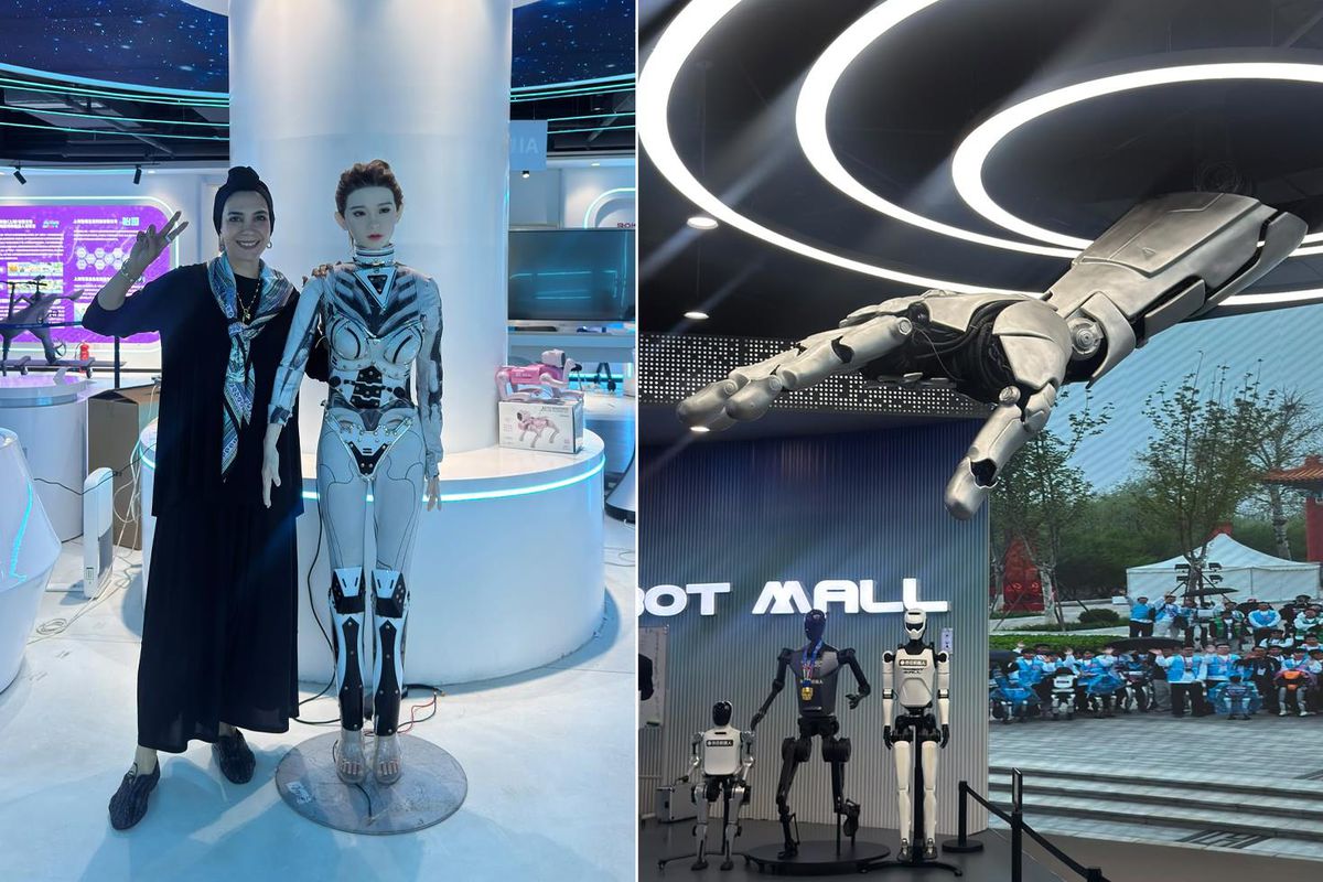 Çin'de geleceğe yolculuk! Sürücüsüz araçlar, insansı robotlar ve kilometrelerce uzaktan ameliyat