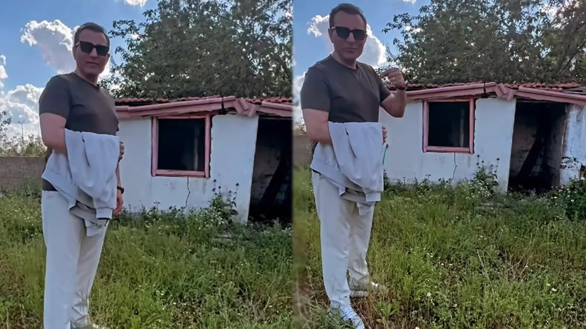 Rafet El Roman büyüdüğü evi paylaştı, eleştirilere cevap verdi: İnsanlar artık kötülükten besleniyor