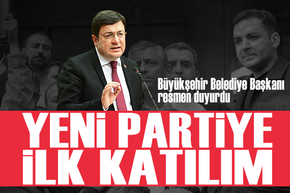 Özgür Özel'in kuracağı yeni partisine ilk katılım: Başkan resmen duyurdu