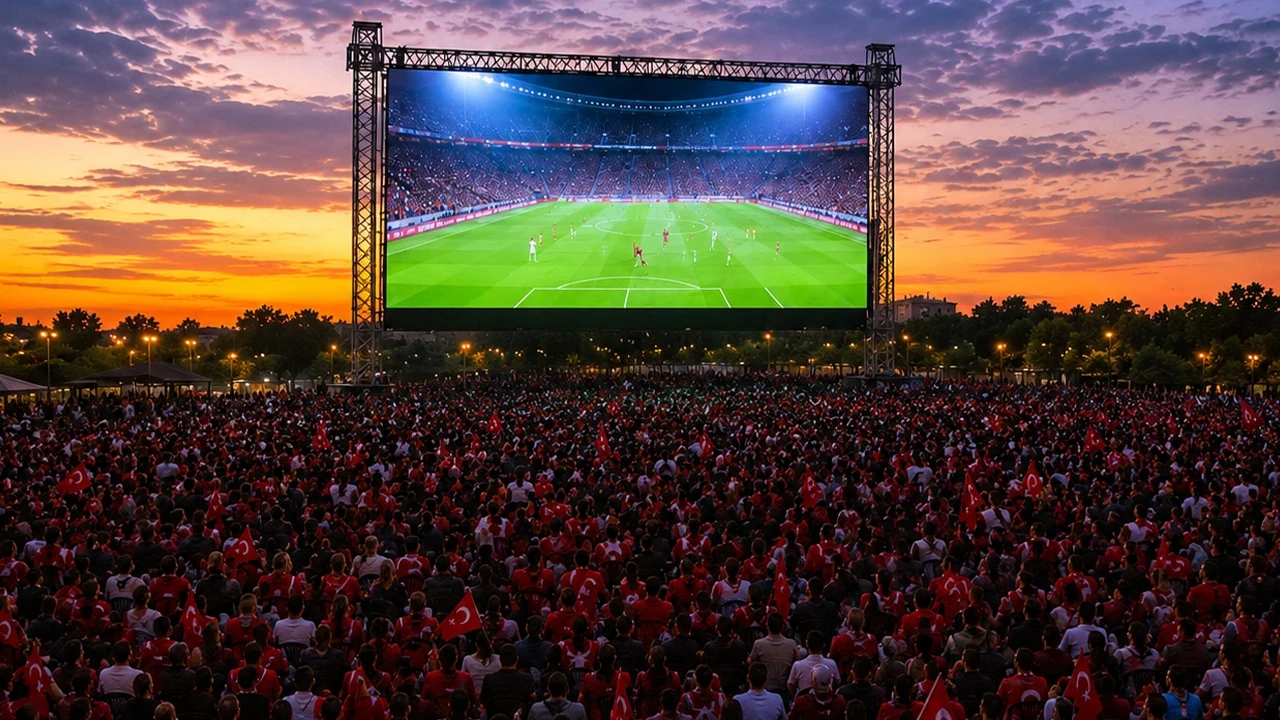 Belediyeler, Türkiye-Avustralya maçı için nerelere dev ekran kurdu? İşte adresler