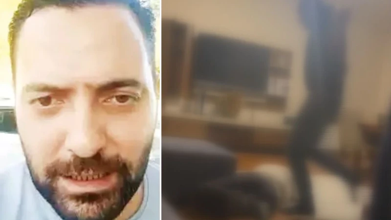 Ayşe Tokyaz'ı öldüren Cemil Koç'un Diyarbakır'da birlikte yaşadığı kişiyi darbettiği görüntüler ortaya çıktı