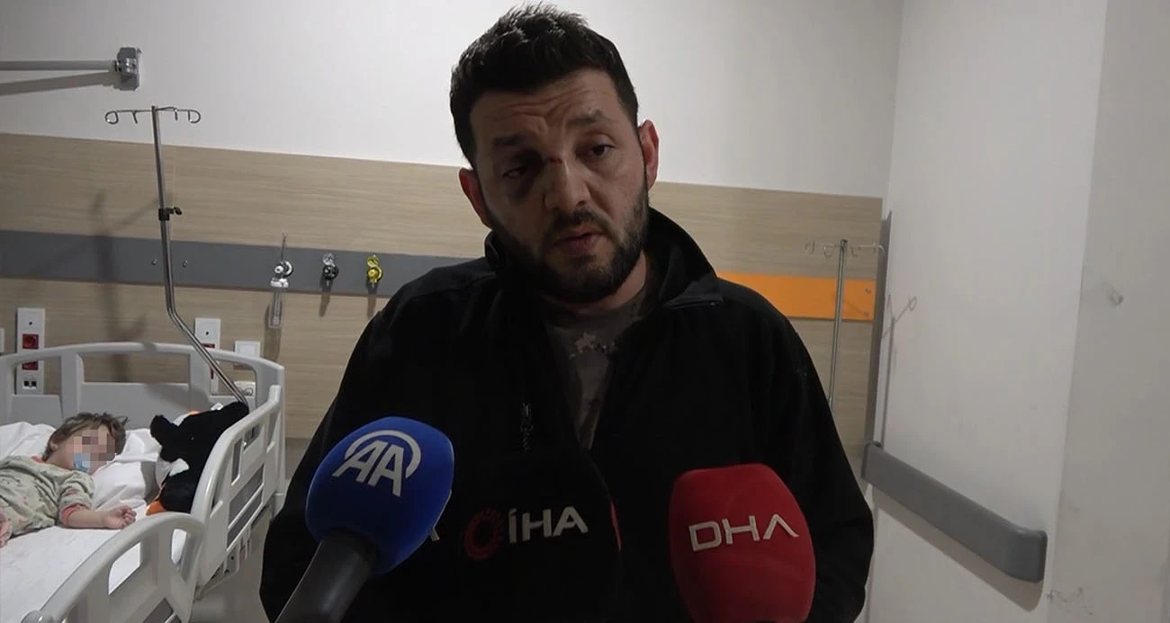 Baba ile kucağındaki kızını darbetmişti… Sanık tahliye edildi