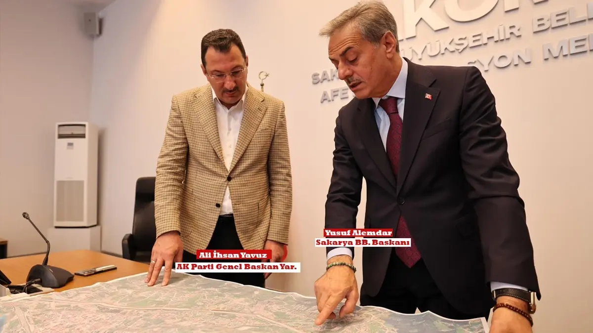 Sapanca'ya yeni ulaşım koridoru: Genel Başkan Yardımcısı Yavuz açıkladı