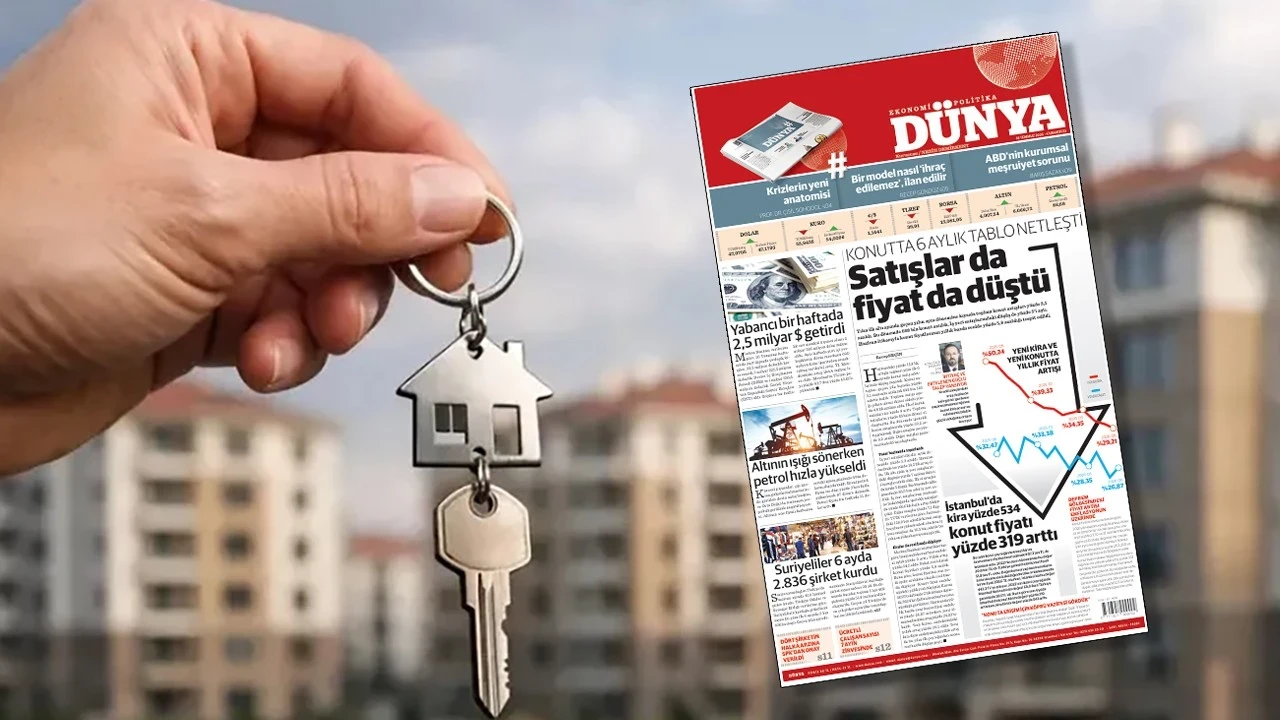 Konutta 6 aylık tablo netleşti: Satışlar da fiyat da düştü