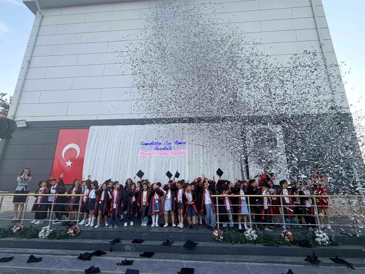 Kemalettin Can Yaman Anaokulu'nda ilk mezuniyet heyecanı