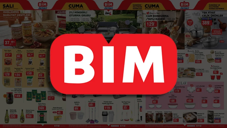 BİM’de bu hafta dev indirim! 16-17-19 Haziran BİM aktüel ürünler kataloğu fiyat listesi yayınlandı 4K Google TV, elektrikli bisiklet ve ucuz et ürünleri tek listede