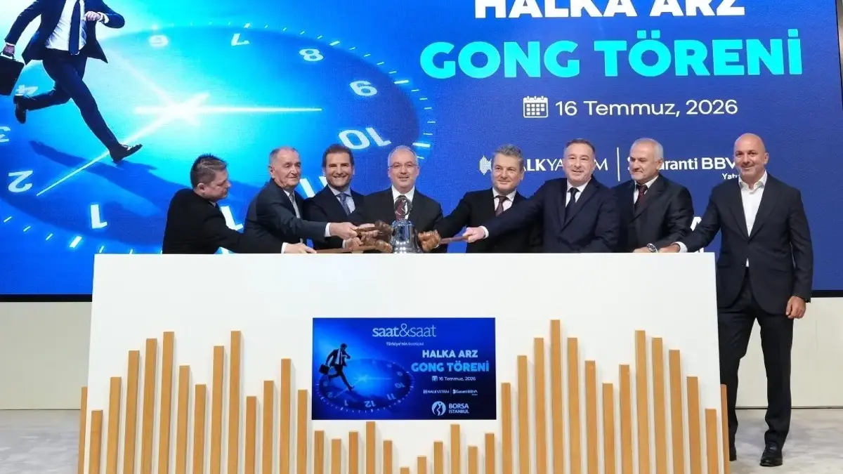 Borsa İstanbul'da gong, Saat&Saat için çaldı