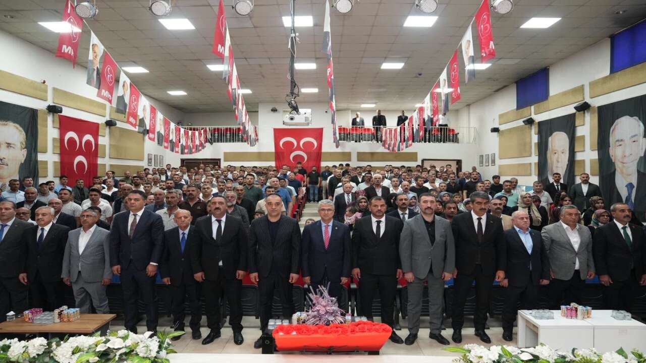 MHP Aşkale ilçe kongresi yapıldı: Raci Gürcan Malli başkan seçildi