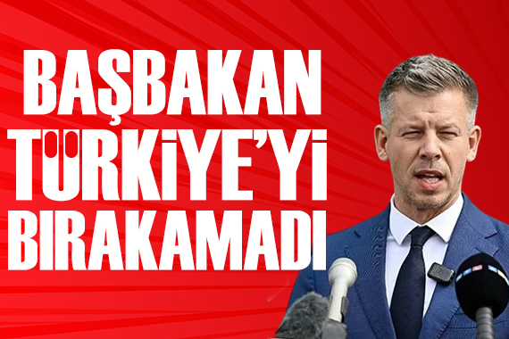 Başbakan Türkiye'den ayrılamadı: Paylaşımına beğeni yağdı