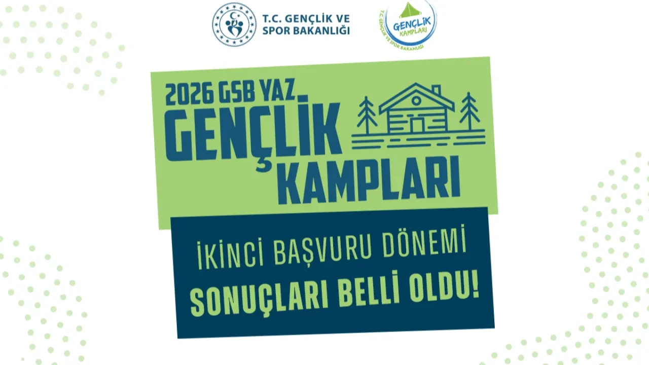 GSB Gençlik Kampı başvuru sonuçları 2. dönem gsb.gov.tr! 2026 GSB Yaz Gençlik kampları başvuru sonuçları açıklandı