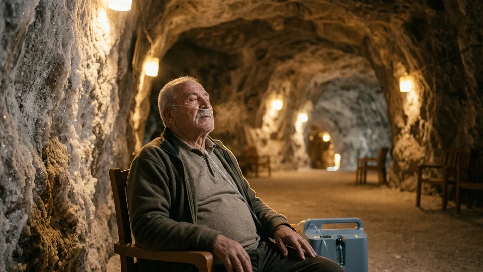 Çankırı Tuz Mağarası tedavisi: KOAH ve astım hastaları için 21 günlük rehabilitasyon programı başladı | Sağlık Haberleri