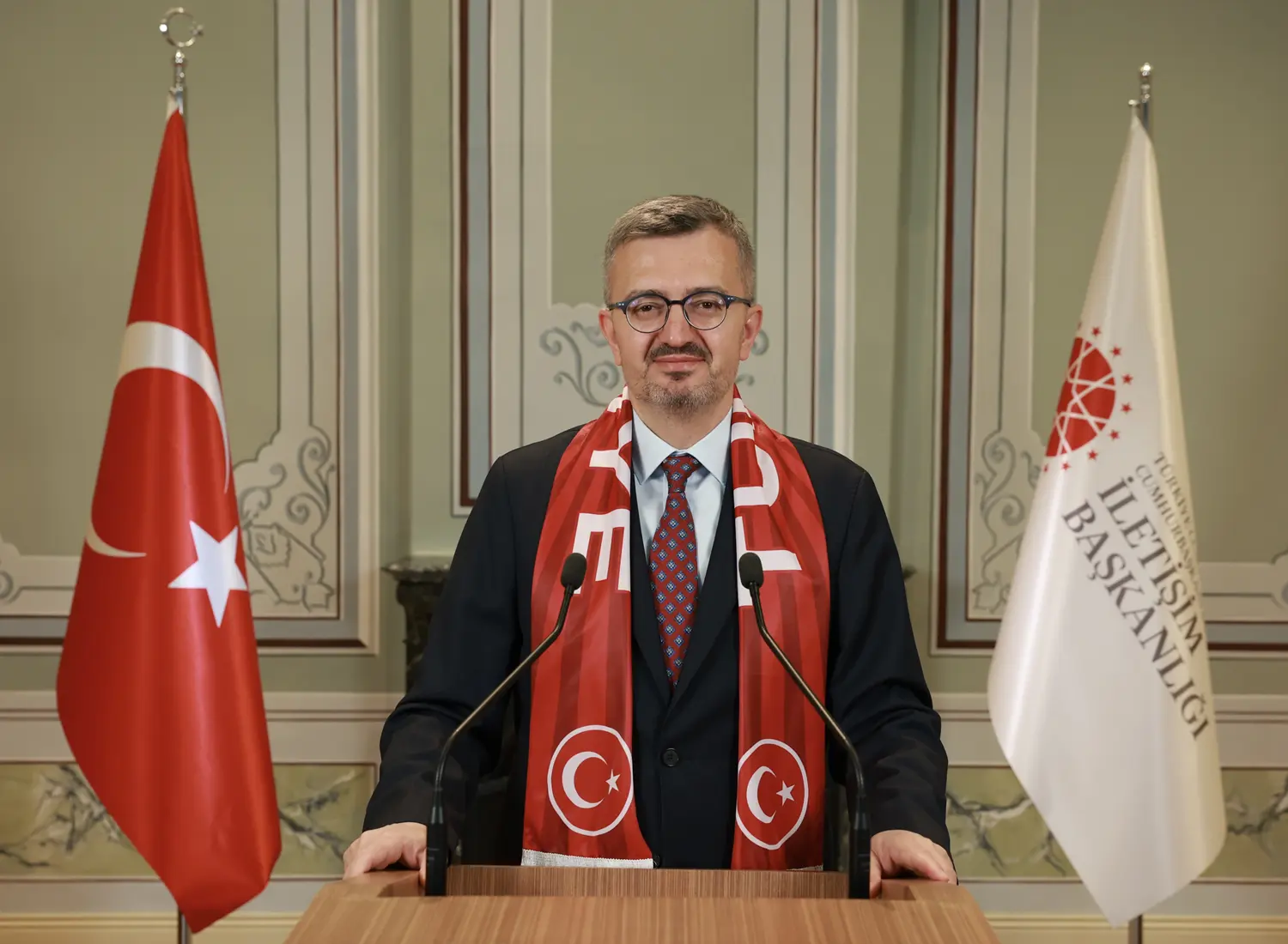 Cumhurbaşkanlığı İletişim Başkanı Duran'dan A Milli Futbol Takımı'na destek: 86 milyonun kalbi sizlerle atacak