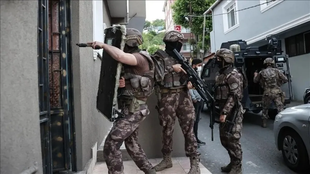 DEAŞ’a yönelik operasyonda 39 şüpheli gözaltına alındı