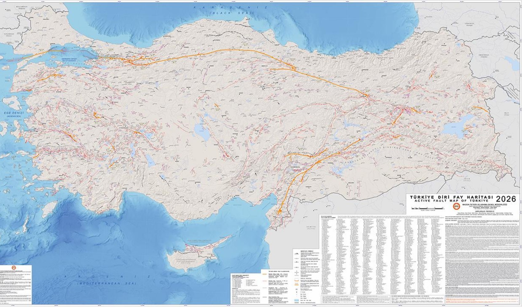Türkiye'nin deprem haritasında dikkat çeken değişim: 215 yeni fay tespit edildi