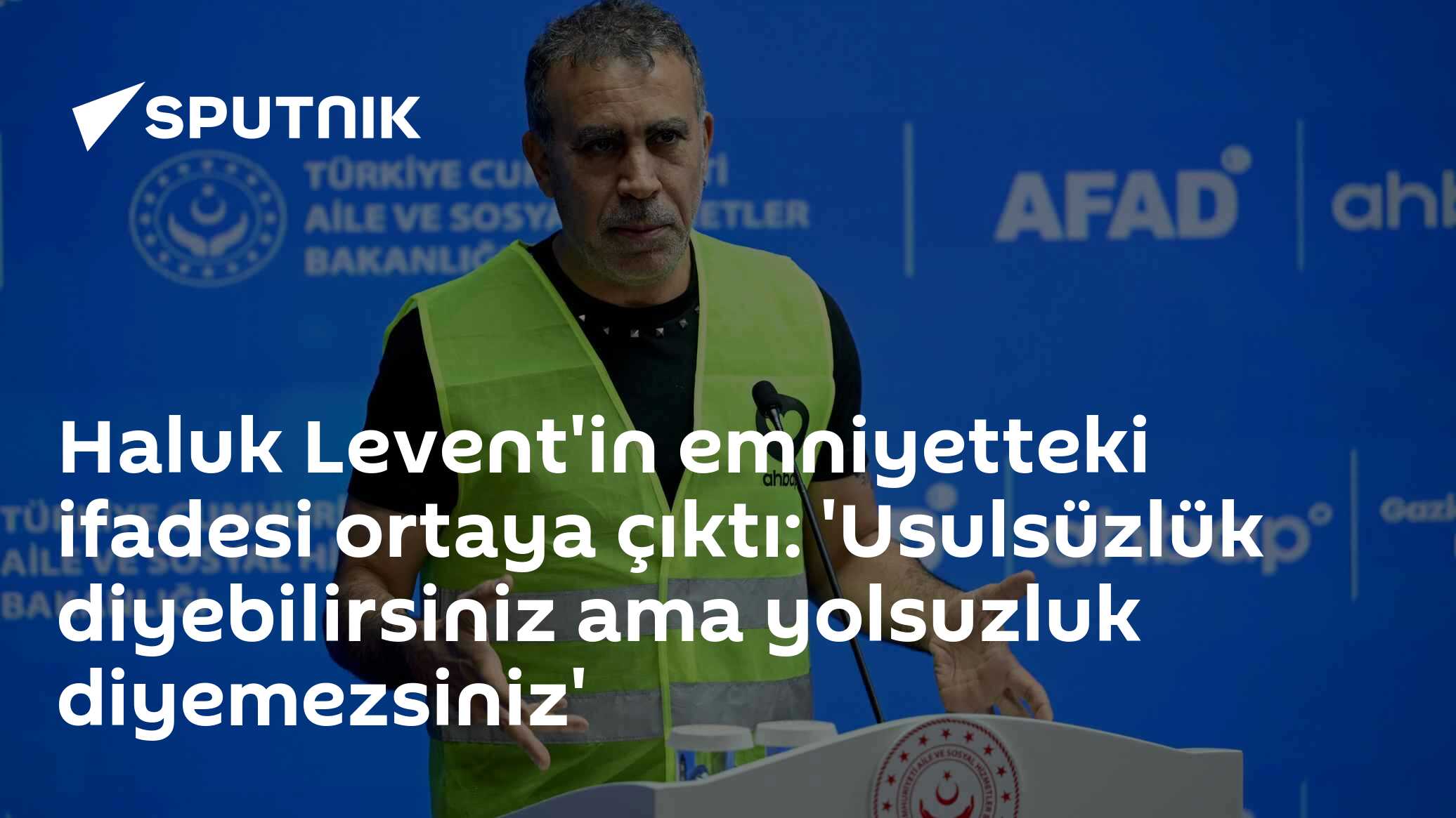 Haluk Levent'in emniyetteki ifadesi ortaya çıktı: 'Usulsüzlük diyebilirsiniz ama yolsuzluk diyemezsiniz'