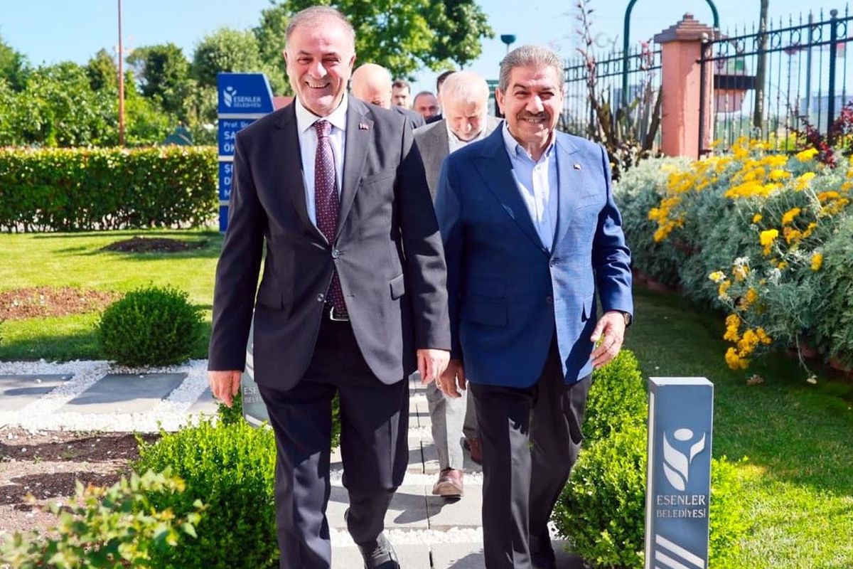 İBB Başkanvekili Nuri Arslan'dan Tevfik Göksu'ya ziyaret