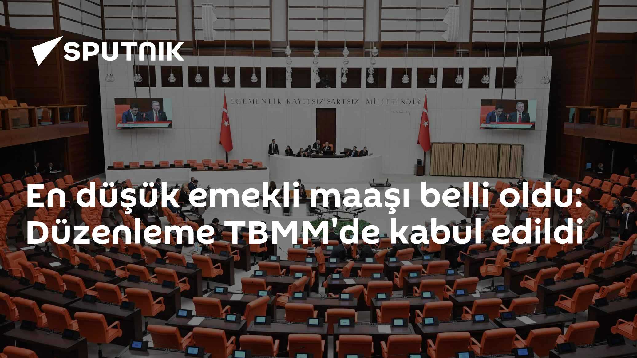 En düşük emekli maaşı belli oldu: Düzenleme TBMM'de kabul edildi
