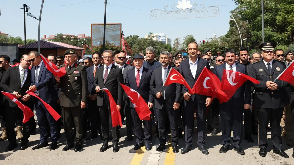 Erzurum Kongresi'nin 107. yıl dönümü törenle kutlandı