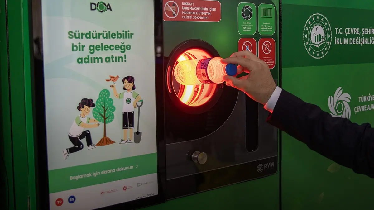 Şişeni DOA'ya at, 1 TL kazan! Yeni sistem Türkiye genelinde devreye alındı