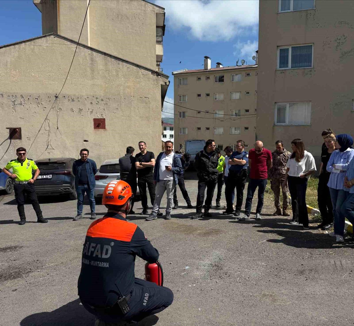 Ardahan'da Emniyet personeline 'afet farkındalık eğitimi' verildi