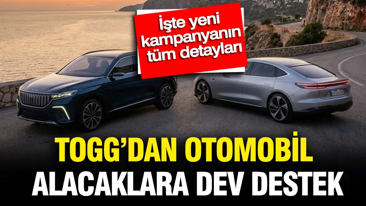 Togg'dan otomobil alacaklara dev destek: İşte yeni kredi kampanyasının tüm detayları