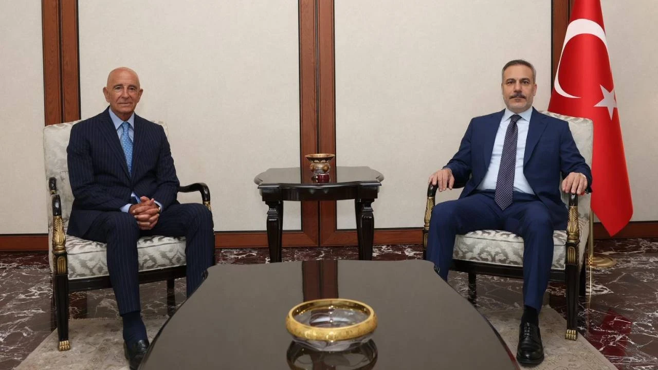Hakan Fidan, ABD Büyükelçisi Tom Barrack ile görüştü