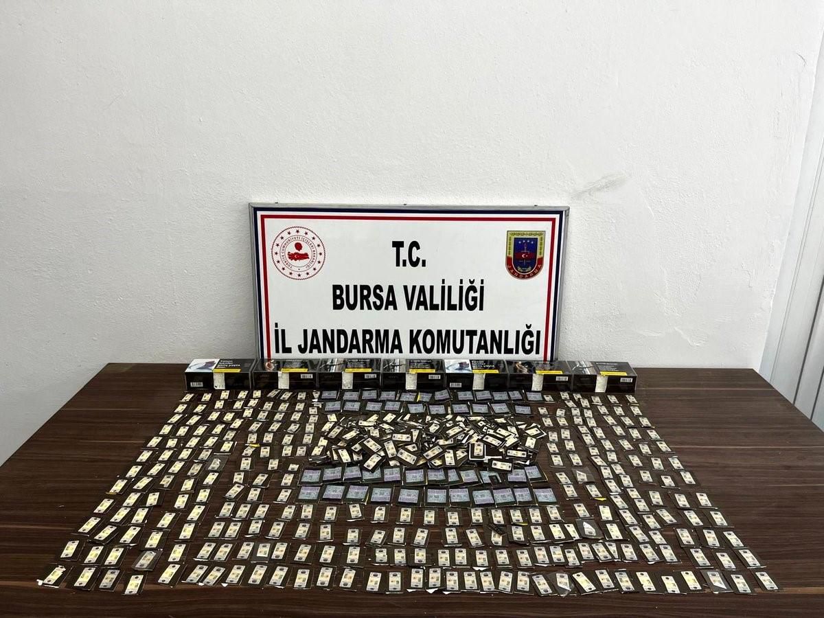 Bursa'da kaçak tütün operasyonu: 6 gözaltı