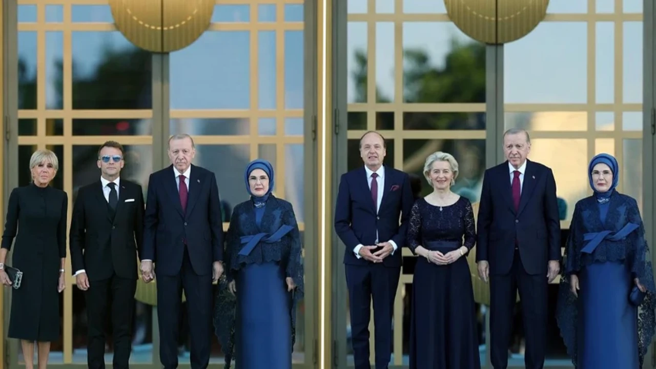 Ankara'da diplomasi kadar zarafet de konuşuldu! First ladyler şıklıkta yarıştı...