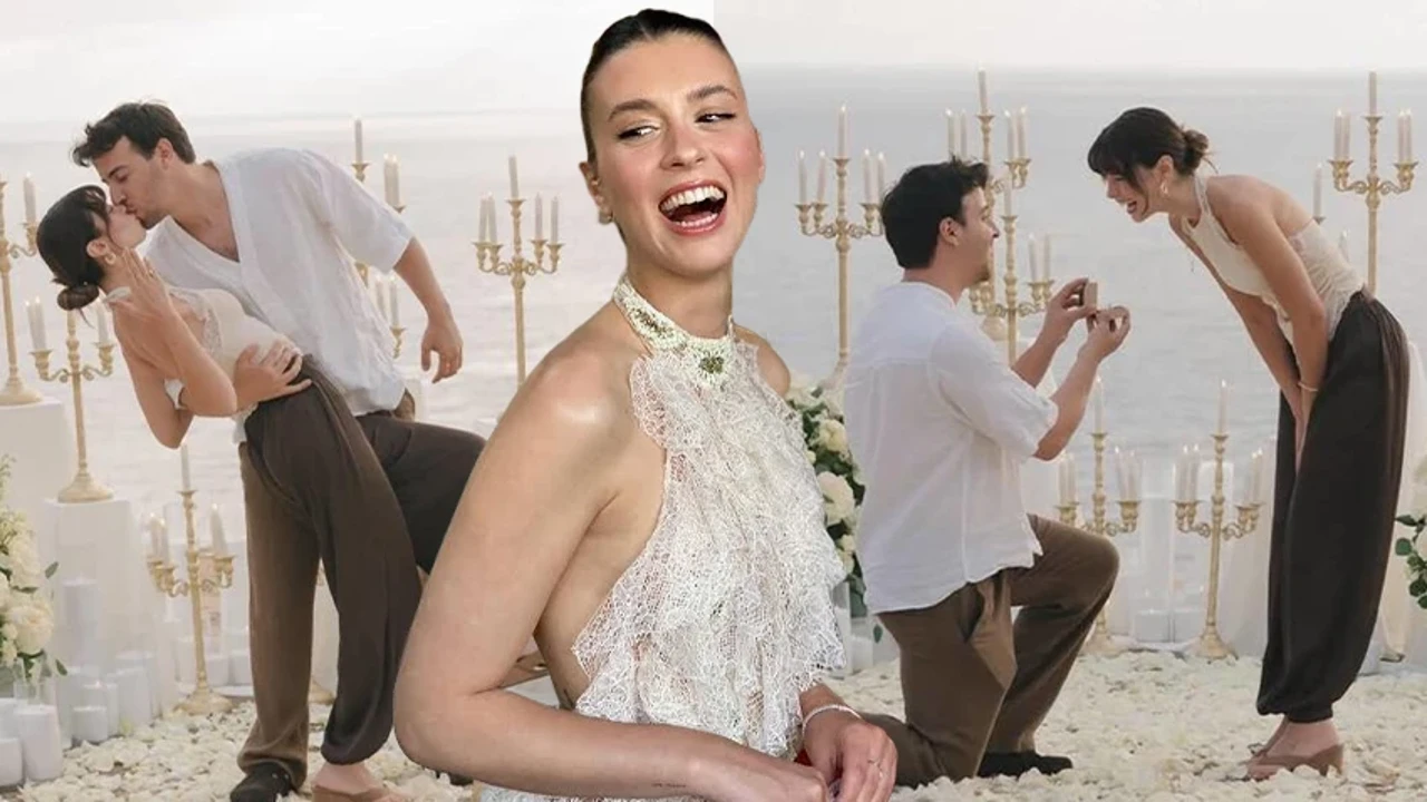 Yalı Çapkını'nın Pelin'i evleniyor! Sahildeki romantik teklife "evet" dedi