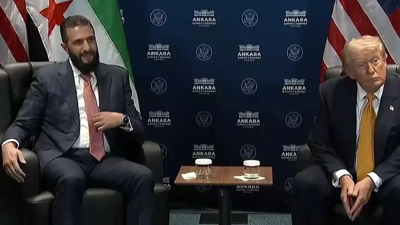 Şara ile Trump Ankara'da Suriye-ABD ilişkilerini görüştü