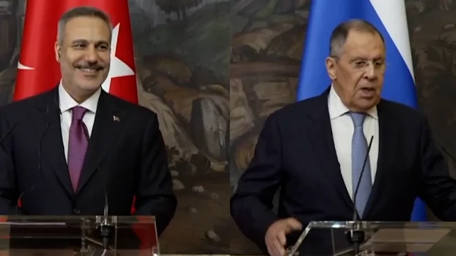 Lavrov'un sözleri Hakan Fidan'ı güldürdü: Ortak basın toplantısında o anlar dikkat çekti